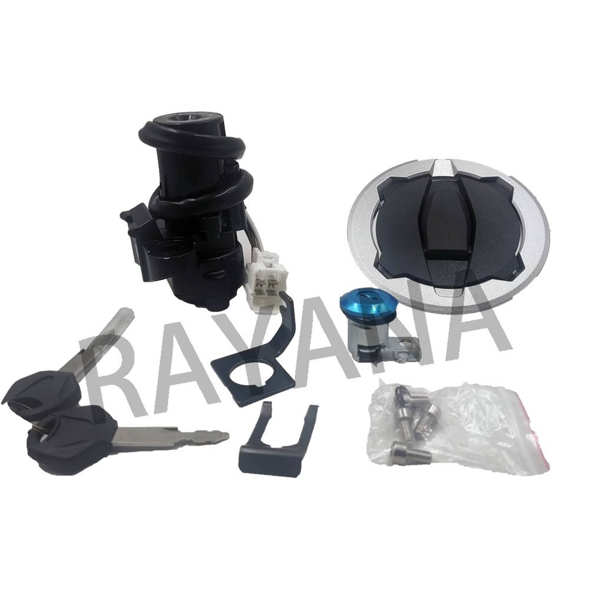 Solidspare Ignition Switch Gas Cap for NINJA 650 EX650 ER6F 2017-2023 Z650 2017-2023