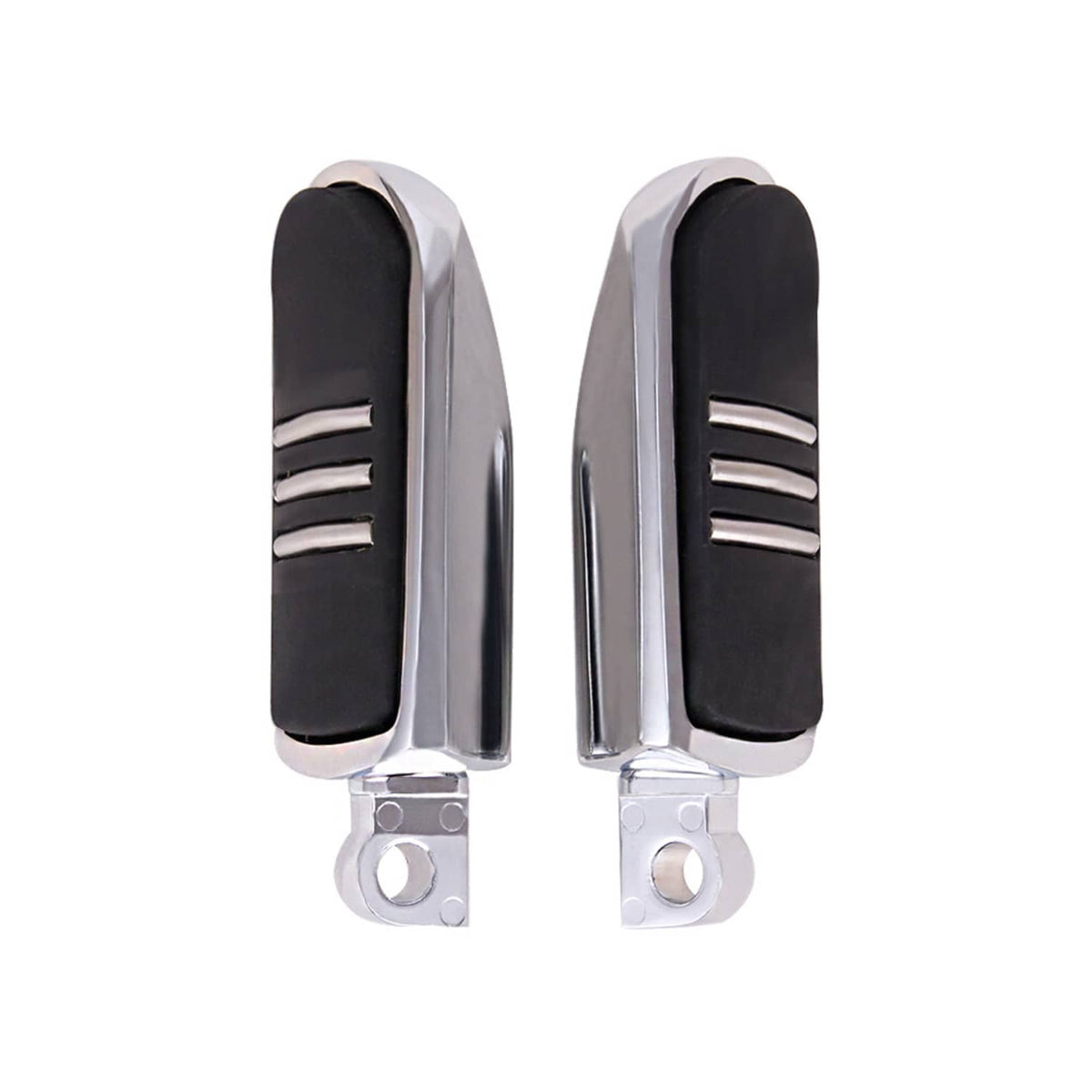 Solidspare Motorcycle Long Foot Highway Pegs For Harley Road King Street Glide 1-1/4" Bars