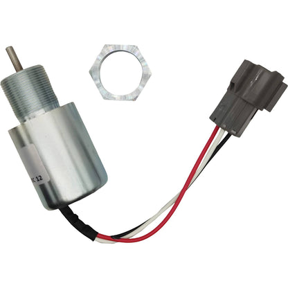 Solid Spare 30A87-20400 SA-3725 Fuel Shutoff Solenoid Fit for Mitsubishi L3E S4L S3L