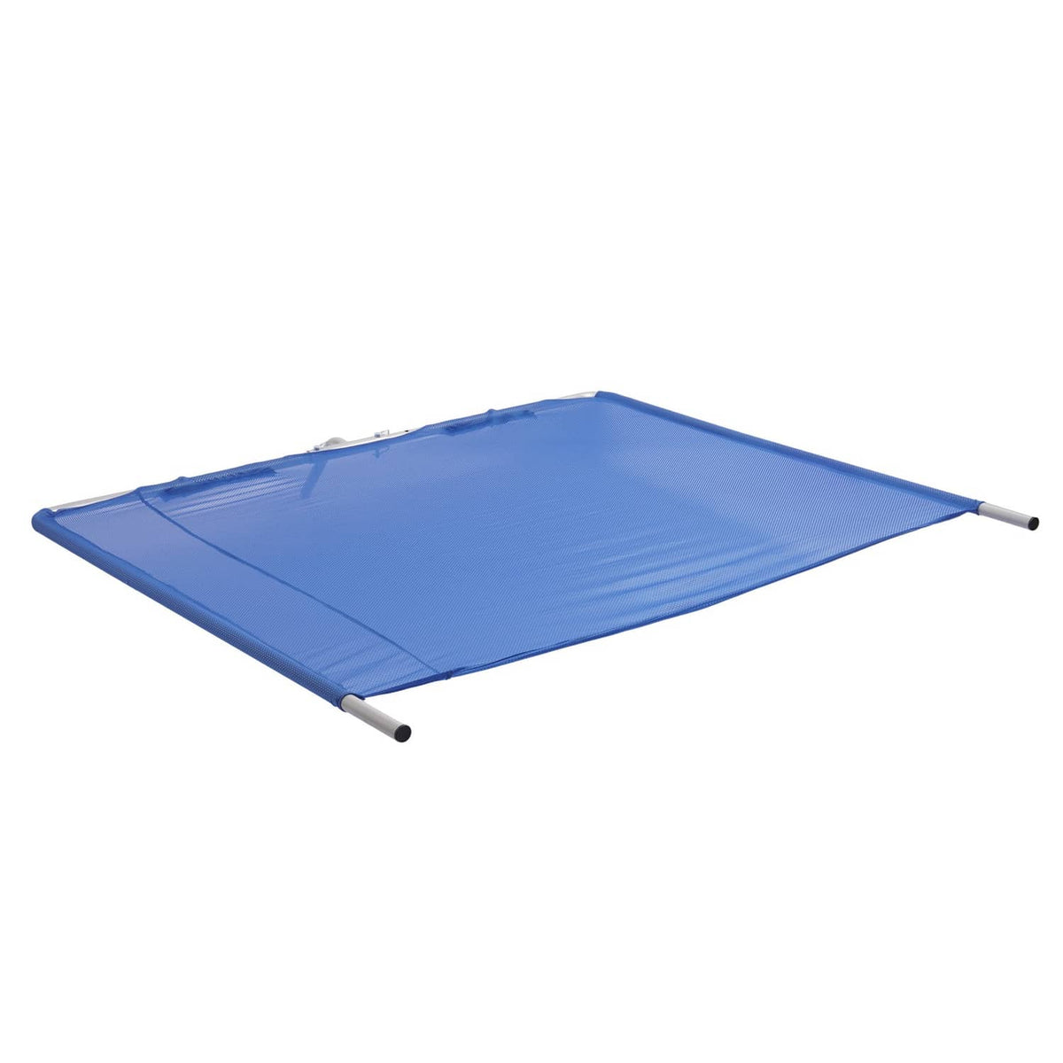 Solidspare Silvery+Blue Boat Sun Shade For Boats 25 FT And Under Aluminium Powder Coated