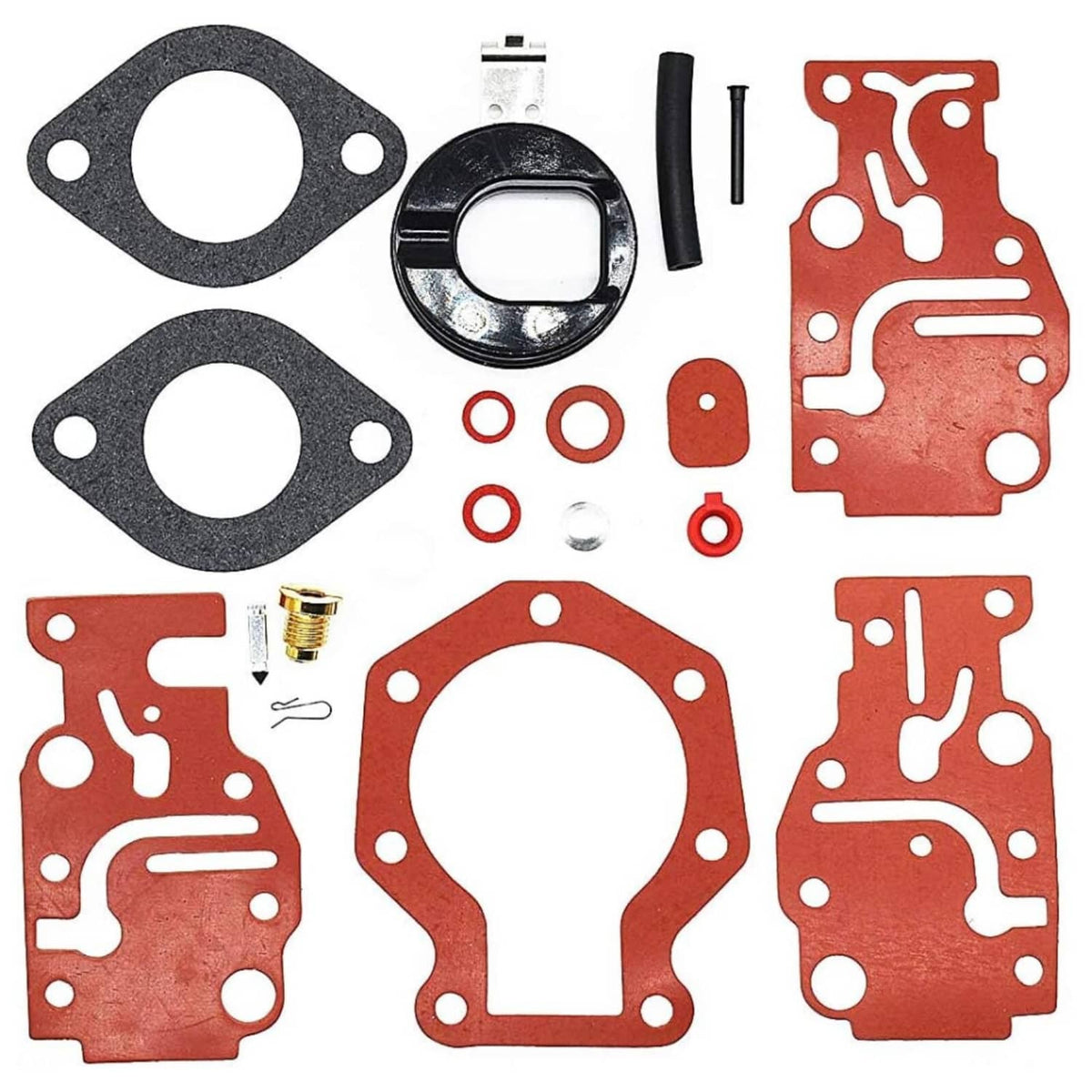 Solid Spare Carburetor Rebuild Carb Repair Kit For Johnson Evinrude 6hp 8hp 9.9hp 15hp 20hp
