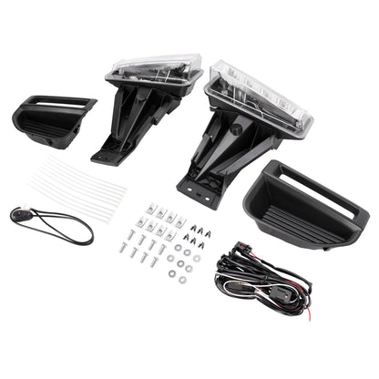 Solid Spare For Ford F250 F350 Super Duty 2020-2022 LED Bumper Fog Lights Driving Lamps Set
