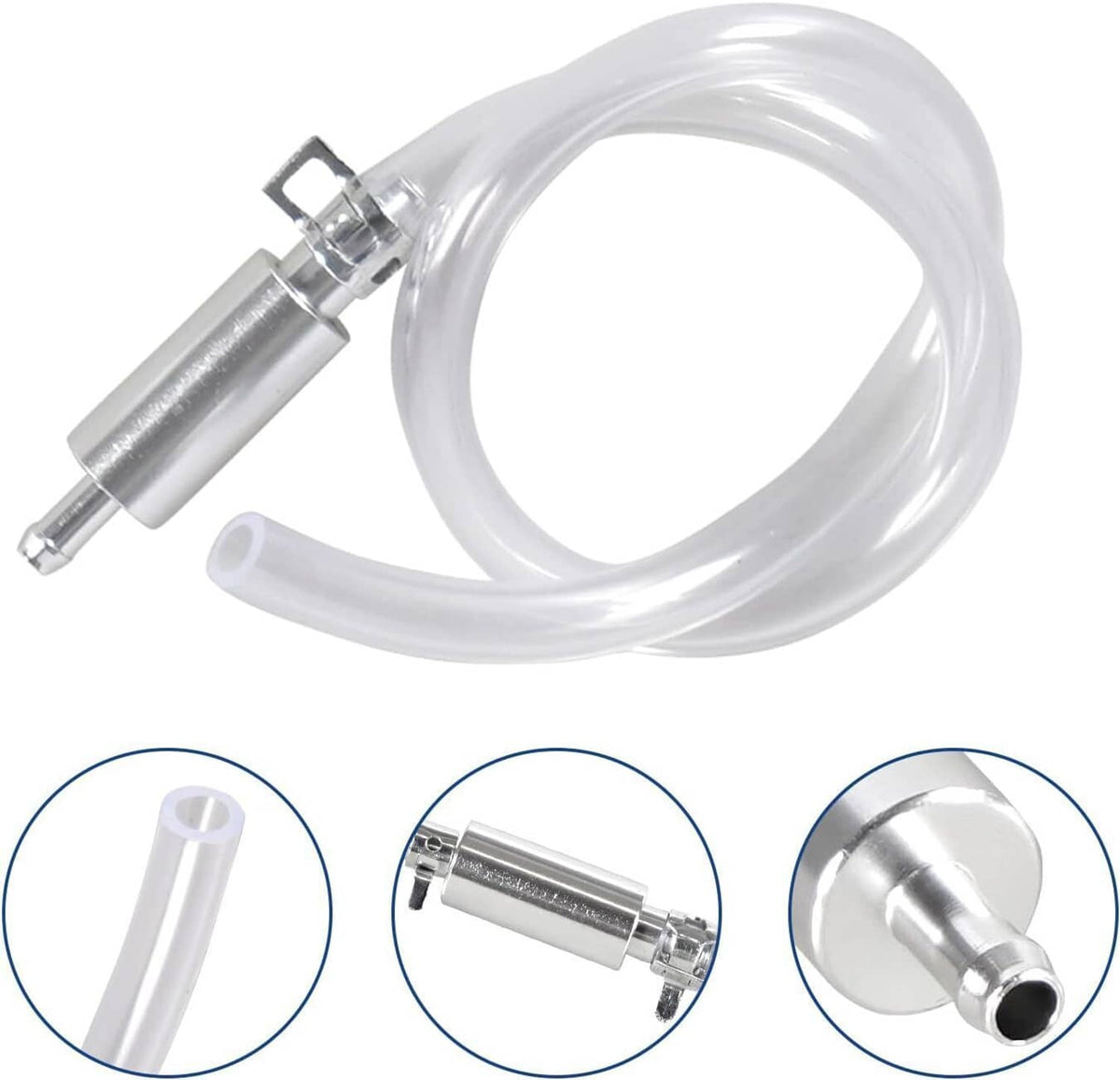 Solidspare Motorcycle / Car Clutch Brake Bleeder Hose Tube Bleeding Tool One Way Valve Kit