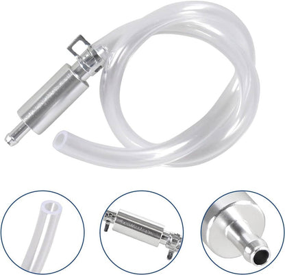 Solidspare Motorcycle / Car Clutch Brake Bleeder Hose Tube Bleeding Tool One Way Valve Kit
