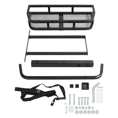 Solidspare Golf Bag Holder Rear Seat Attachment Rack For Club Car EZGO Yamaha Golf Cart