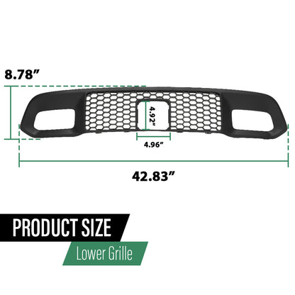 Solid Spare Front Lower Bumper Grille Grill Fit For 2016-2022 Jeep Grand Cherokee 68310774AB