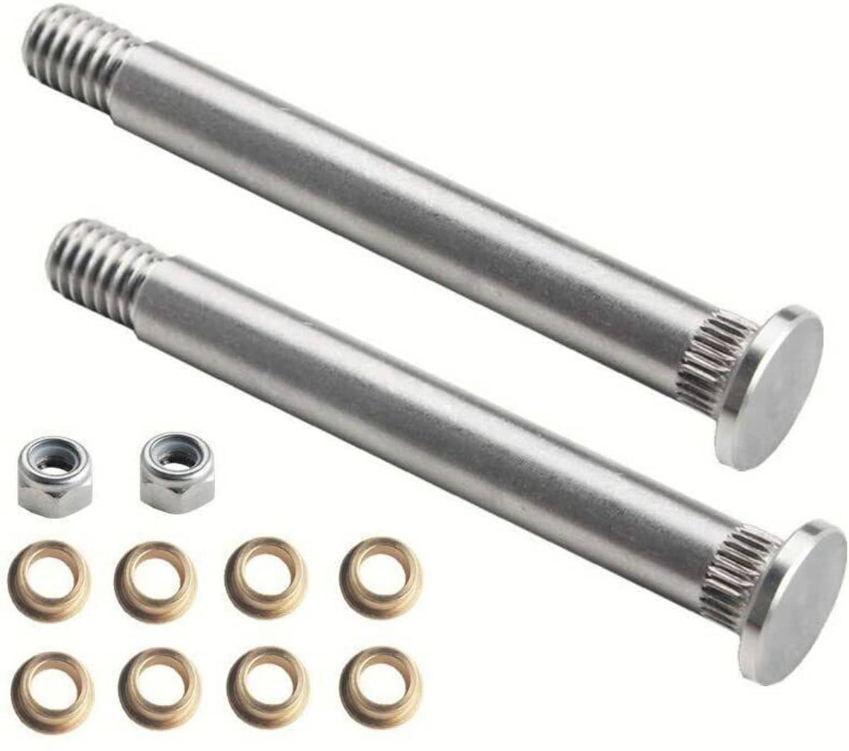 Solidspare Front Door Hinge Pin & Bushing Repair Kit 2 pin 1 Door For Ford Lincoln Mercury