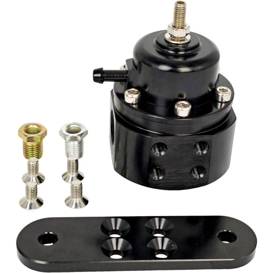 Solid Spare 25-302BK Fuel Pressure Regulator Kit for Holley Up to 1000HP PSI 25302BK