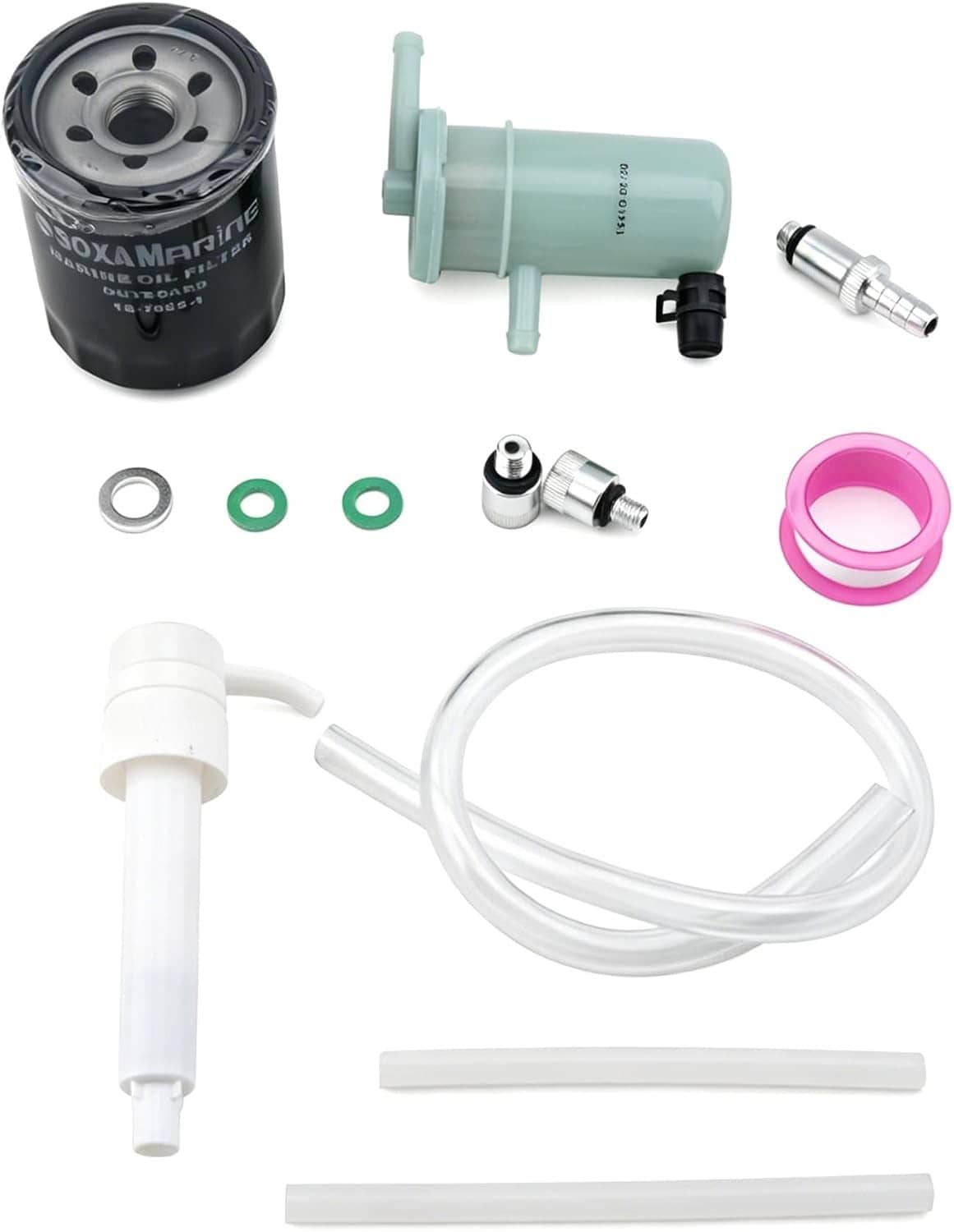 Solid Spare Outboards 100Hour Oil Maintenance Kit for Suzuki 4S DF150/175/150SS 15410-96J00