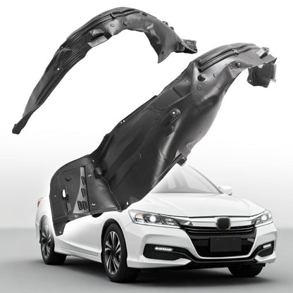 Solid Spare Fender Liner Front Left Right For Honda Accord 16-17 #74100T2AA01 #74150T2AA01