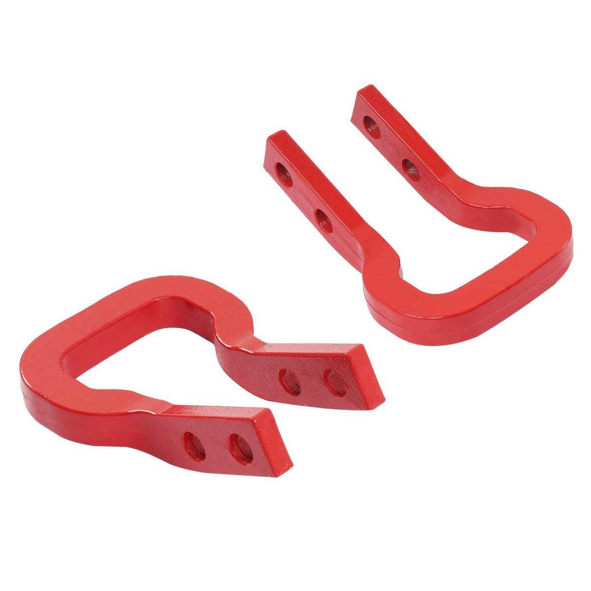 Solid Spare Pair Red Tow Hook Kit 85137122 For Chevrolet Colorado 23-24 26 GMC Canyon 23-26