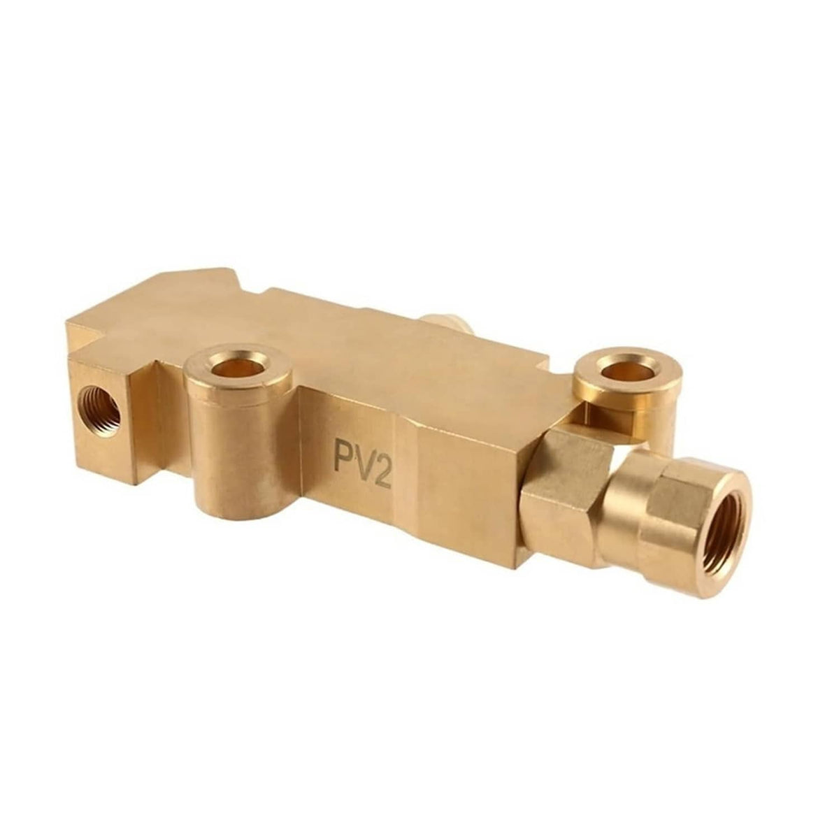 Solidspare Brass Truck Disc/Drum Brake Brass Proportioning Valve For Chevrolet C10 C20 C30