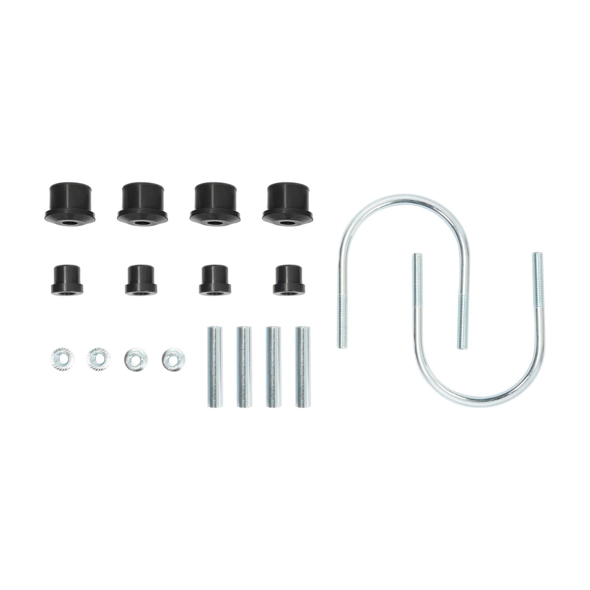 Solidspare Rear 2 Leaf Spring Kit W/Bushing & Sleeves For Golf Carts EZGO RXV 2008-UP