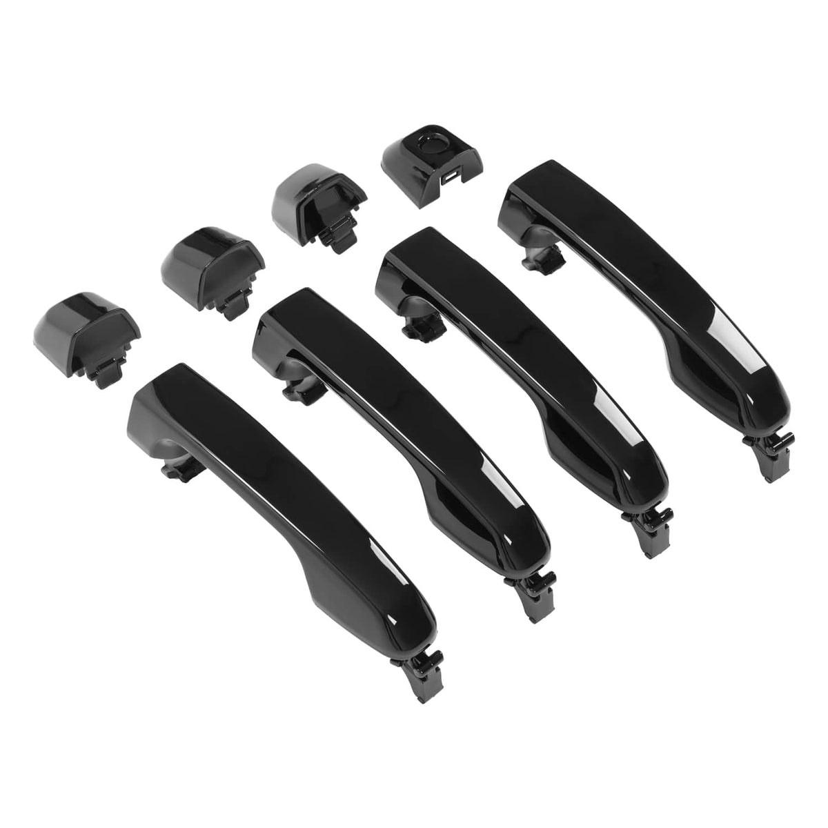 Solid Spare Front Rear Outside Door Handles Set For Toyota 4Runner/ Lexus GX460 2010-2018 09