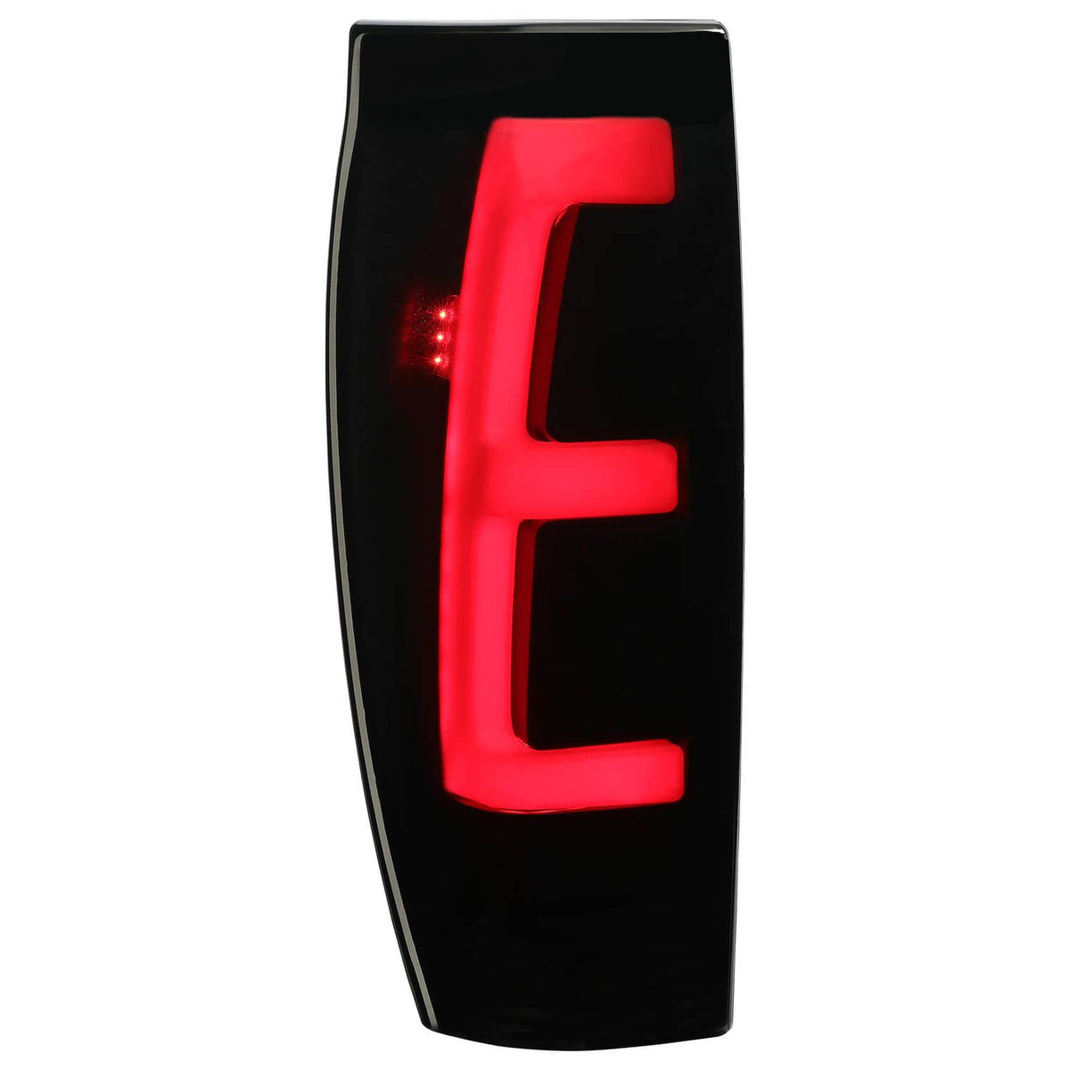 Solid Spare Black Smoke For 02-06 Chevy Avalanche 1500 2500 LED Tube Tail Lights Brake Lamps