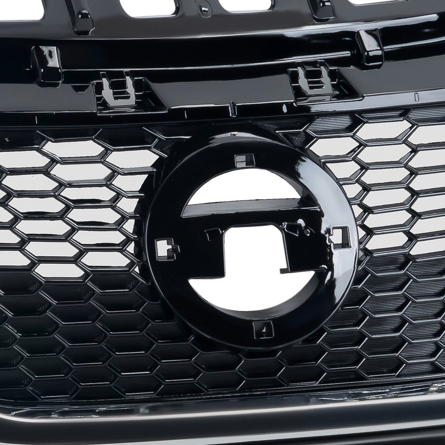 Front Bumper Upper Grille Chrome For 2017-2019 Nissan Versa Note 623109ME0A
