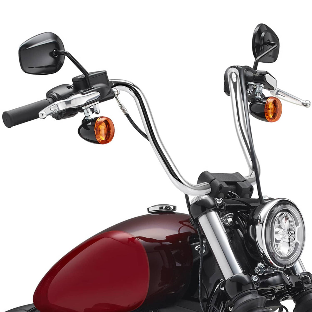 Solidspare 14" Ape Hanger Handlebar 1 1/4" For Harley Forty-Eight Sportster XL Softail King