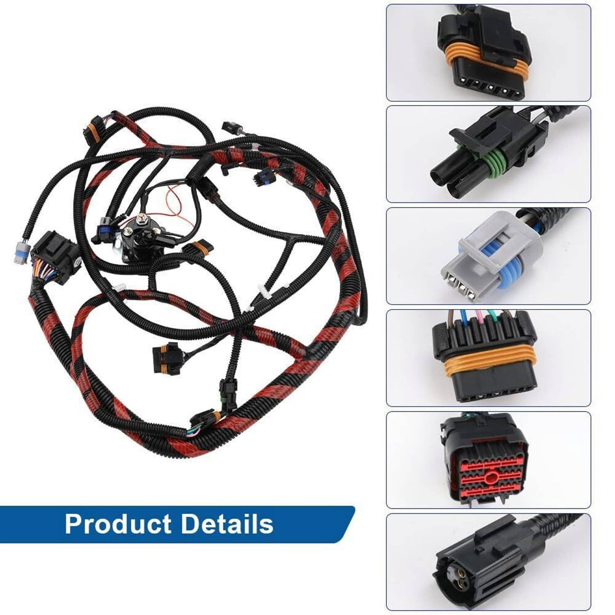 Solidspare Turbo Direct Injected Wire harness F6TZ9A451F For 1994-1996 Ford F250 350 7.3L