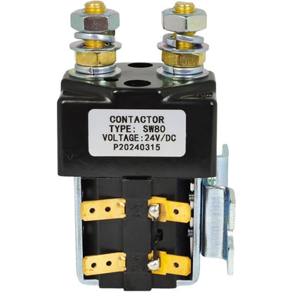 Solid Spare 24V 100A Contactor Solenoid 74268GT 1304130GT for Genie Z-45-25 DC Aux Pump