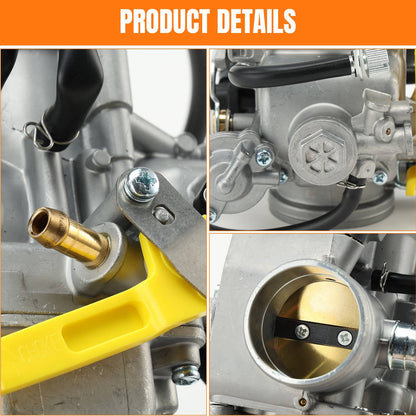 Solidspare Carburetor For Honda TRX400X 2009 2012-2014 & SporTrax 400 TRX400EX 2005-2008