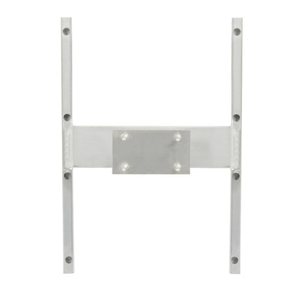 Solidspare Aluminum H-Mount Trailer Spare Tire Carrier For 6-Lug Wheels w/Mounting Hardware