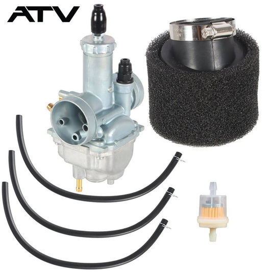 Solidspare New Carburetor for KAWASAKI Bayou 220 KLF220A KLF220 With air filter fuel filter