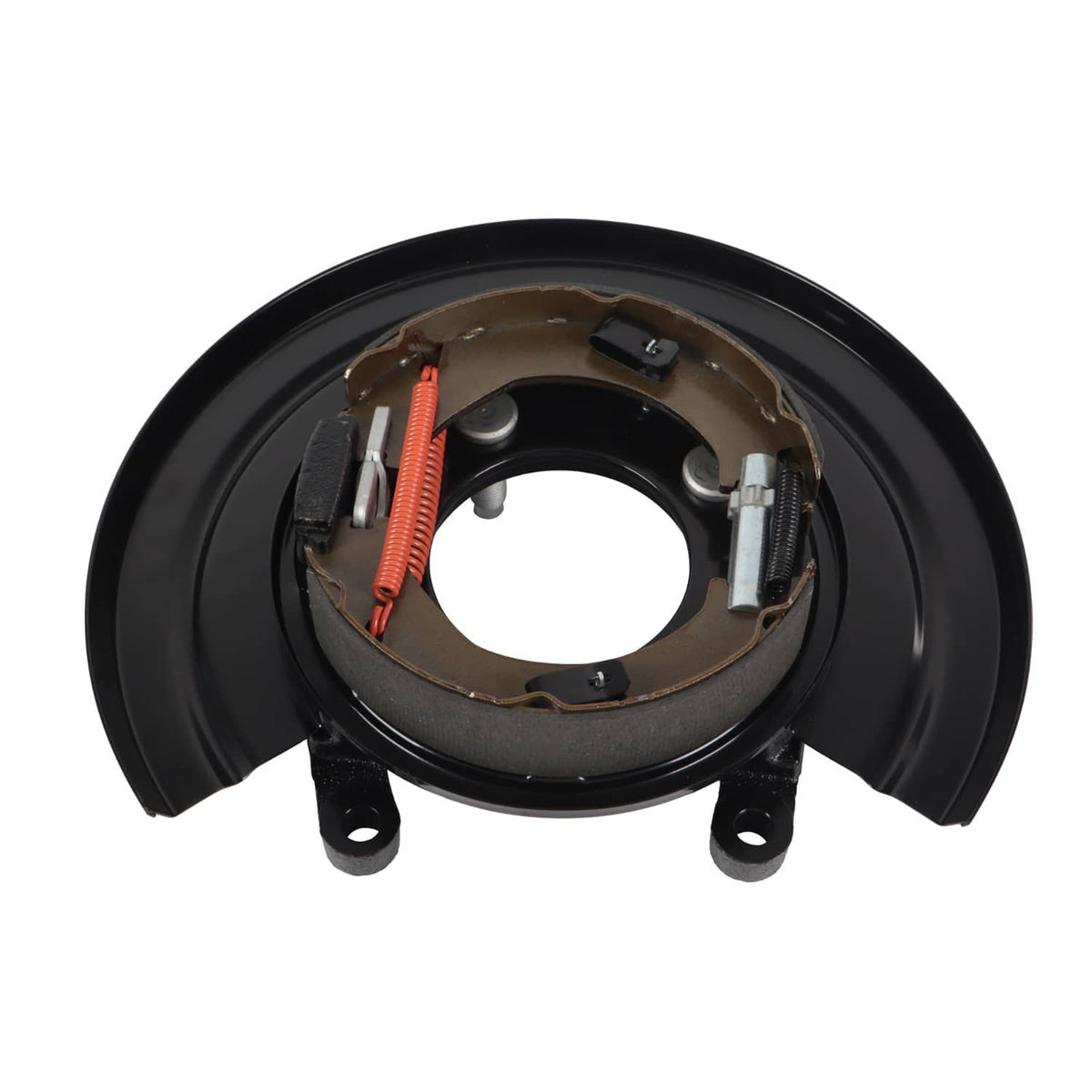 Solidspare Rear Left / Right Parking Brake Assy w/Loaded Backing Plate For Ford F-250 99-04