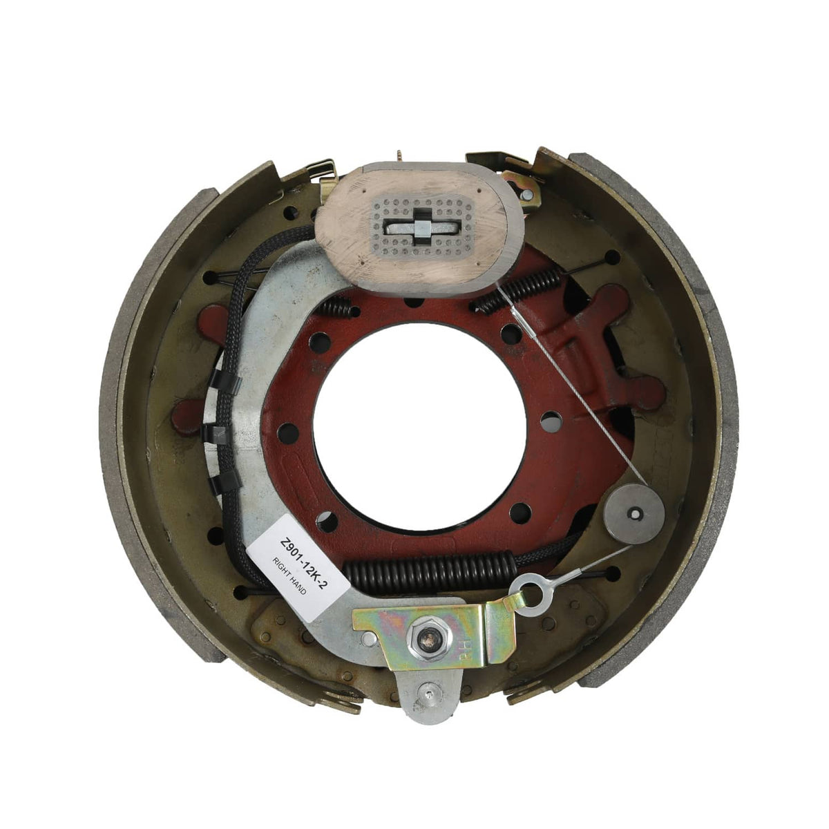 Solidspare NEW 4pcs 12-1/4x5" 12K 15K Electric Backing Plate Trailer Brake Fits Dexter 5"