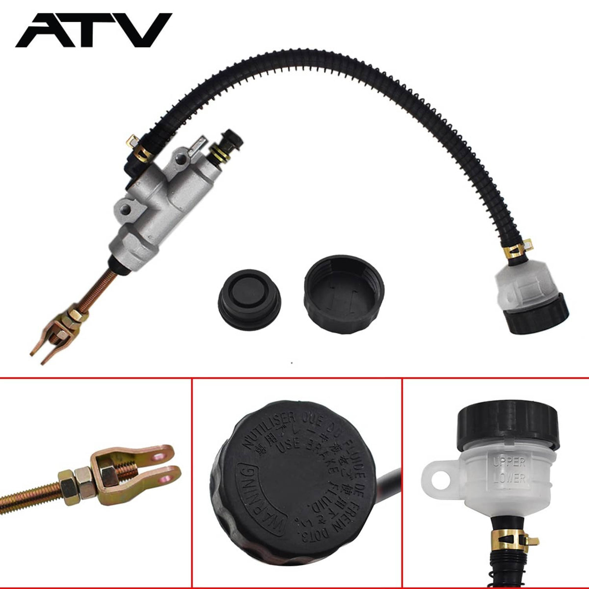 Solidspare 1999-08 Brake Master Cylinder Pump 43510-HN1-006 For Honda Sportrax 400 TRX400EX