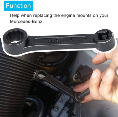 Solid Spare Offset 16mm Engine Mount Socket Wrench 4693 fits for Mercedes Benz
