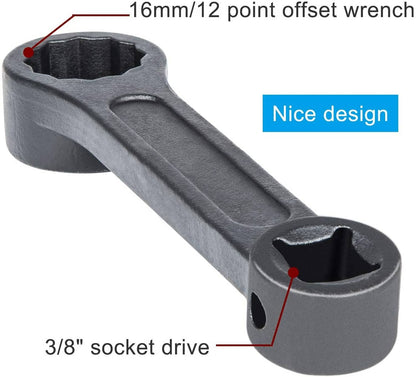 Solid Spare Offset 16mm Engine Mount Socket Wrench 4693 fits for Mercedes Benz