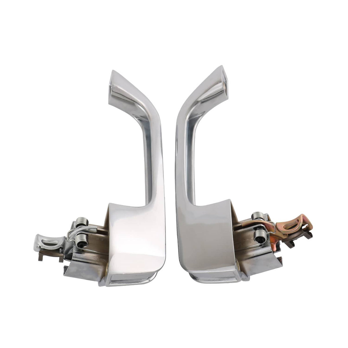 Solidspare Pair Chrome Outside Exterior Door Handle LH & RH Set For Chevy GMC Pickup Truck