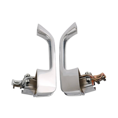 Solidspare Pair Chrome Outside Exterior Door Handle LH & RH Set For Chevy GMC Pickup Truck