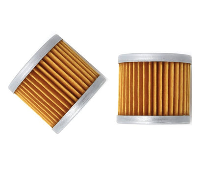 Solid Spare 2Pcs For Suzuki AN125 AN150 VECSTAR CS125 DR125 DR125S 16510-05240 Oil Filters