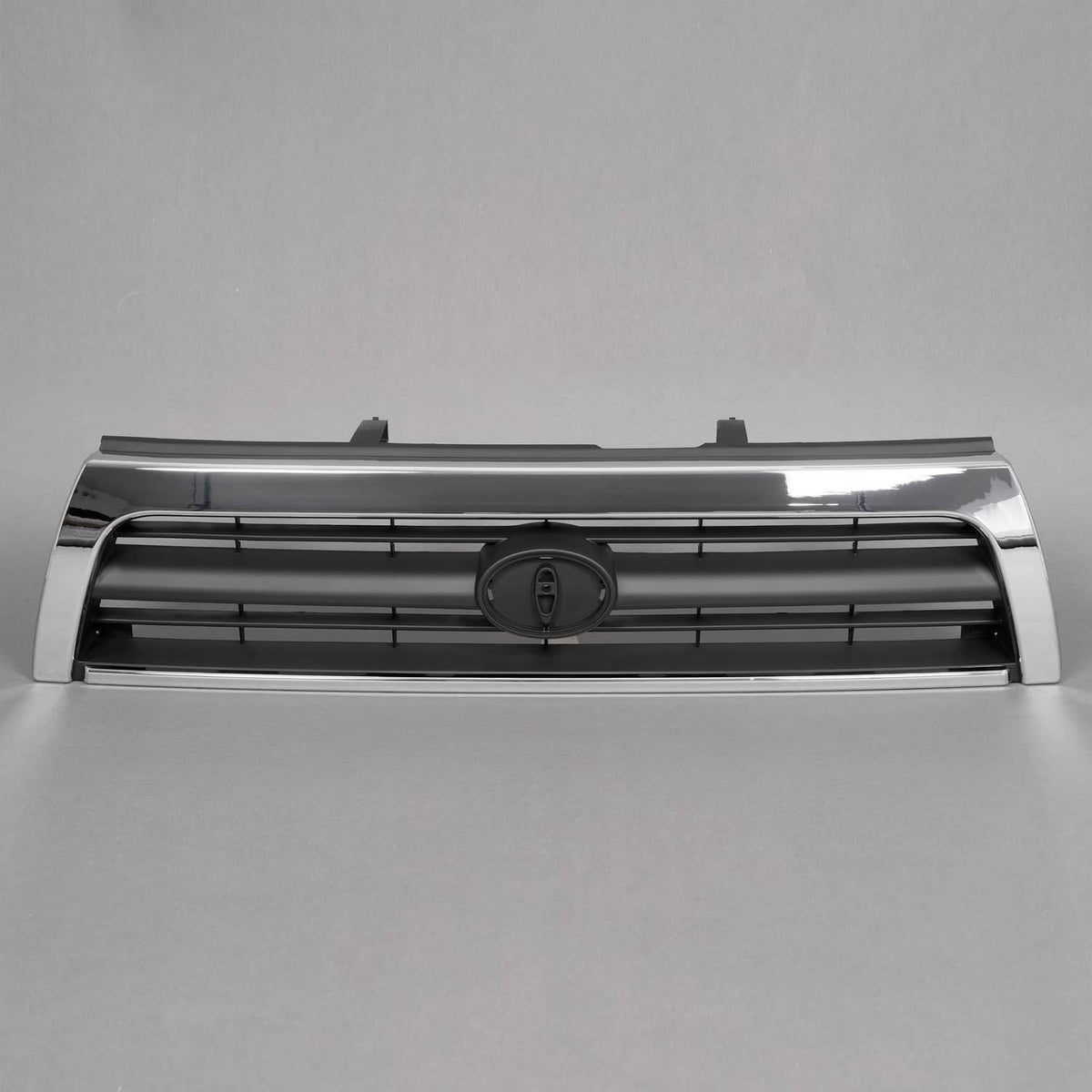 Solid Spare Grille Assembly For 1996-1998 Toyota 4Runner Chrome Shell With Emblem Base