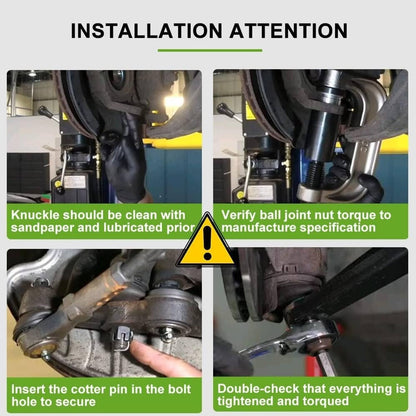 Solidspare For 16-18 GMC Sierra 1500 Yukon Front Sway Bar Control Arm & Ball Joint Tie Rod