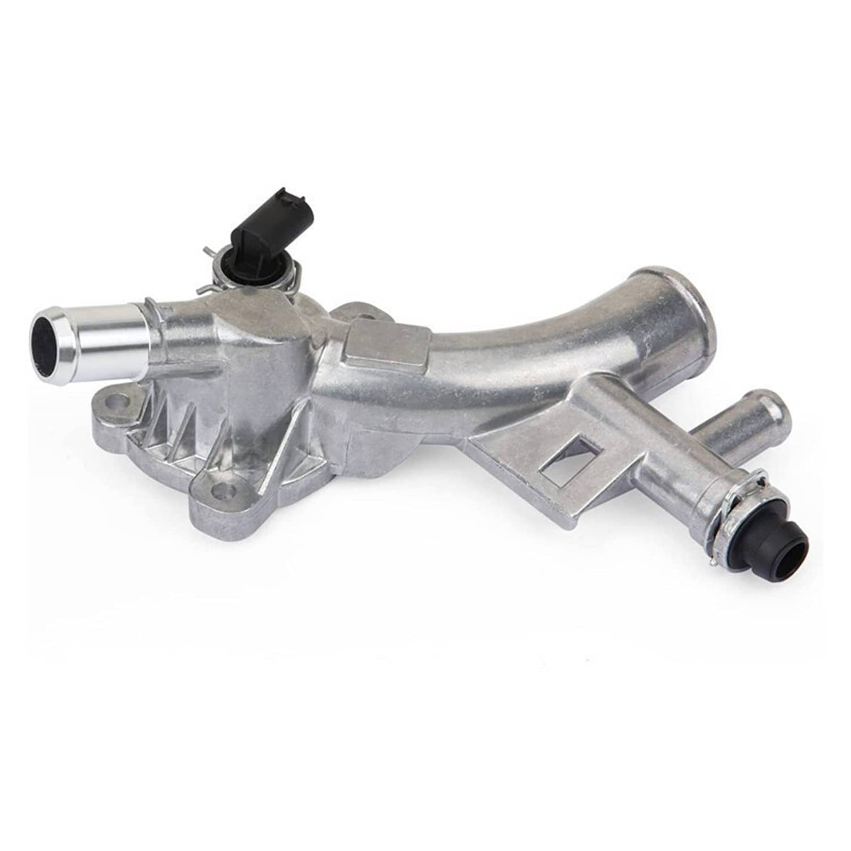 Solidspare Aluminum New Water Outlet Thermostat Housing for Chevrolet Cruze Sonic Trax 1.4L