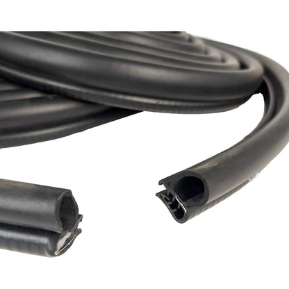 Solid Spare Cab Door Seal Weatherstrip 5130971 Fit GMC 2000-2006 Sierra 1500 Pickup Truck
