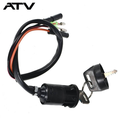 Solidspare Ignition Key Switch For Honda 300 TRX300 TRX300FW FOURTRAX 1990-2000 ATV