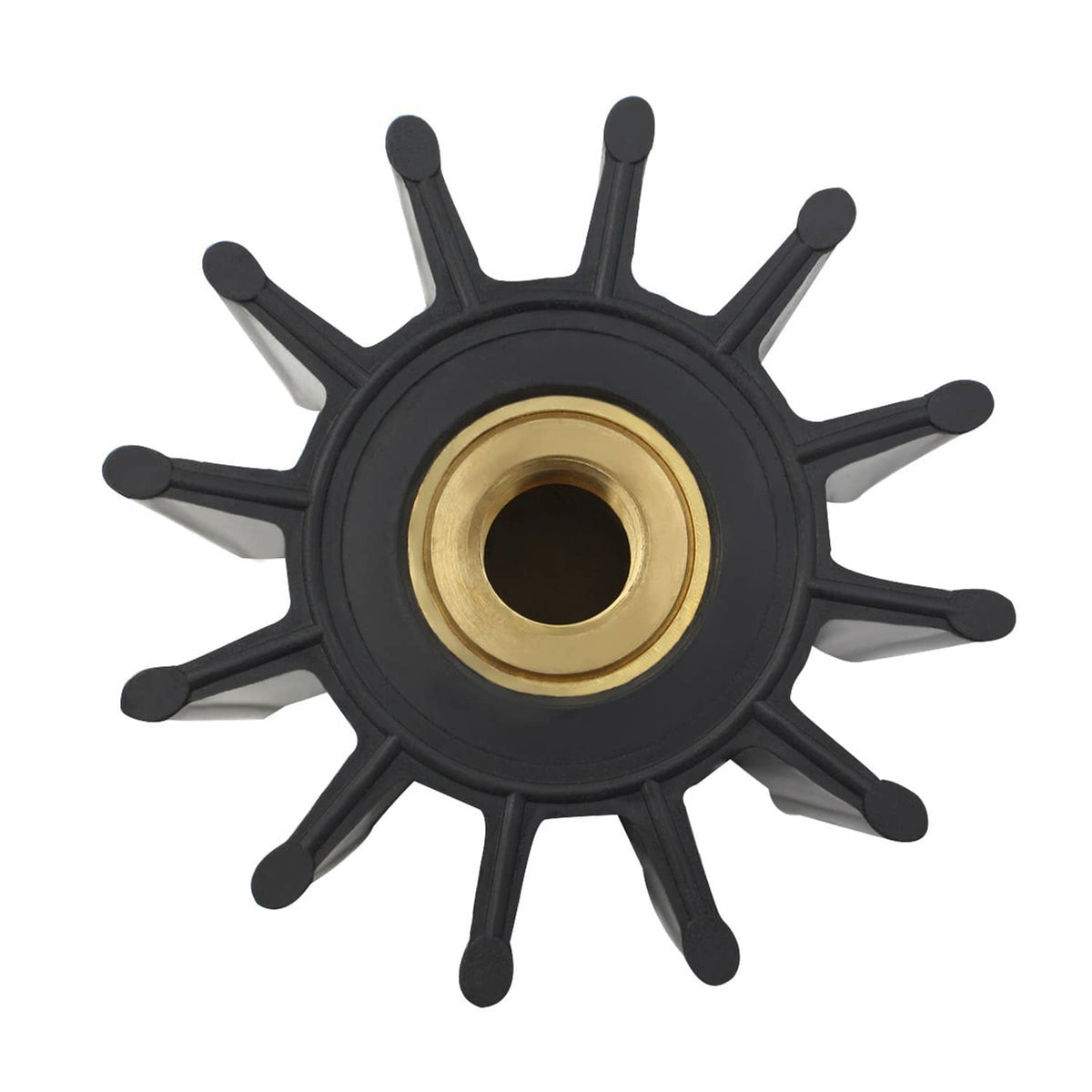 Solid Spare Water Pump Impeller for Sherwood 27000K CEF 500181 Cummins 3974456 Neoprene