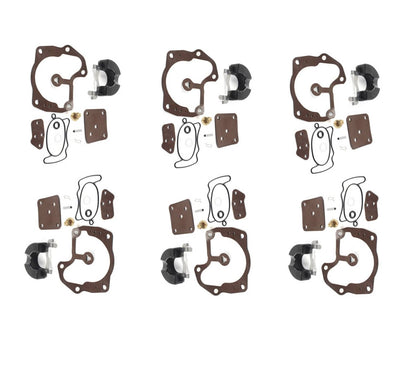 Solid Spare 6 Carburetor Kit 437327 0437327 Johnson Evinrude 120-125-130-140-185-200-225-250