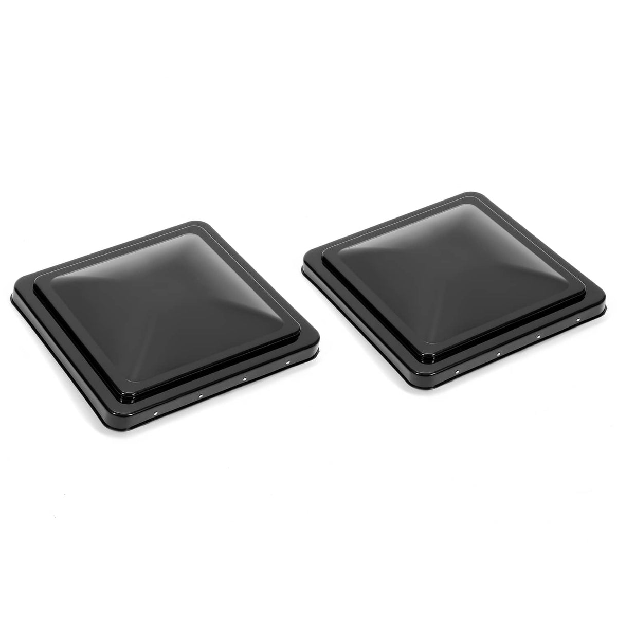 Solidspare (2) pcs 14"X14" RV Roof Black Vent Cover For Camper Trailer roof Vent Cover