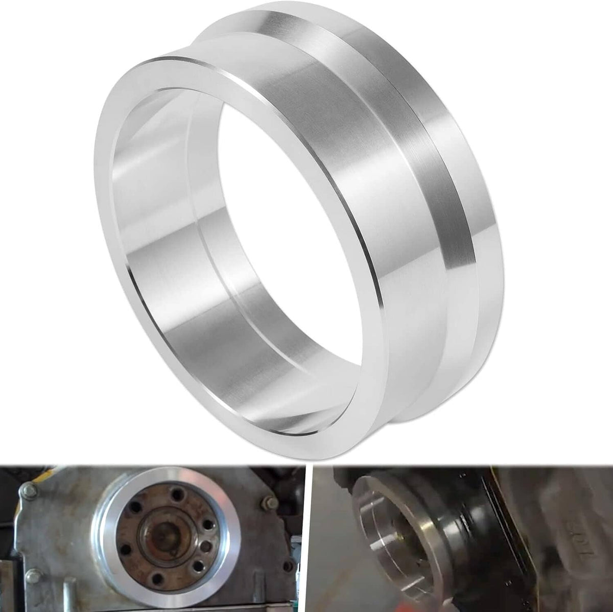 Solid Spare Rear Main Cover Alignment Tool & Seal Installer for GM LS Series Engines