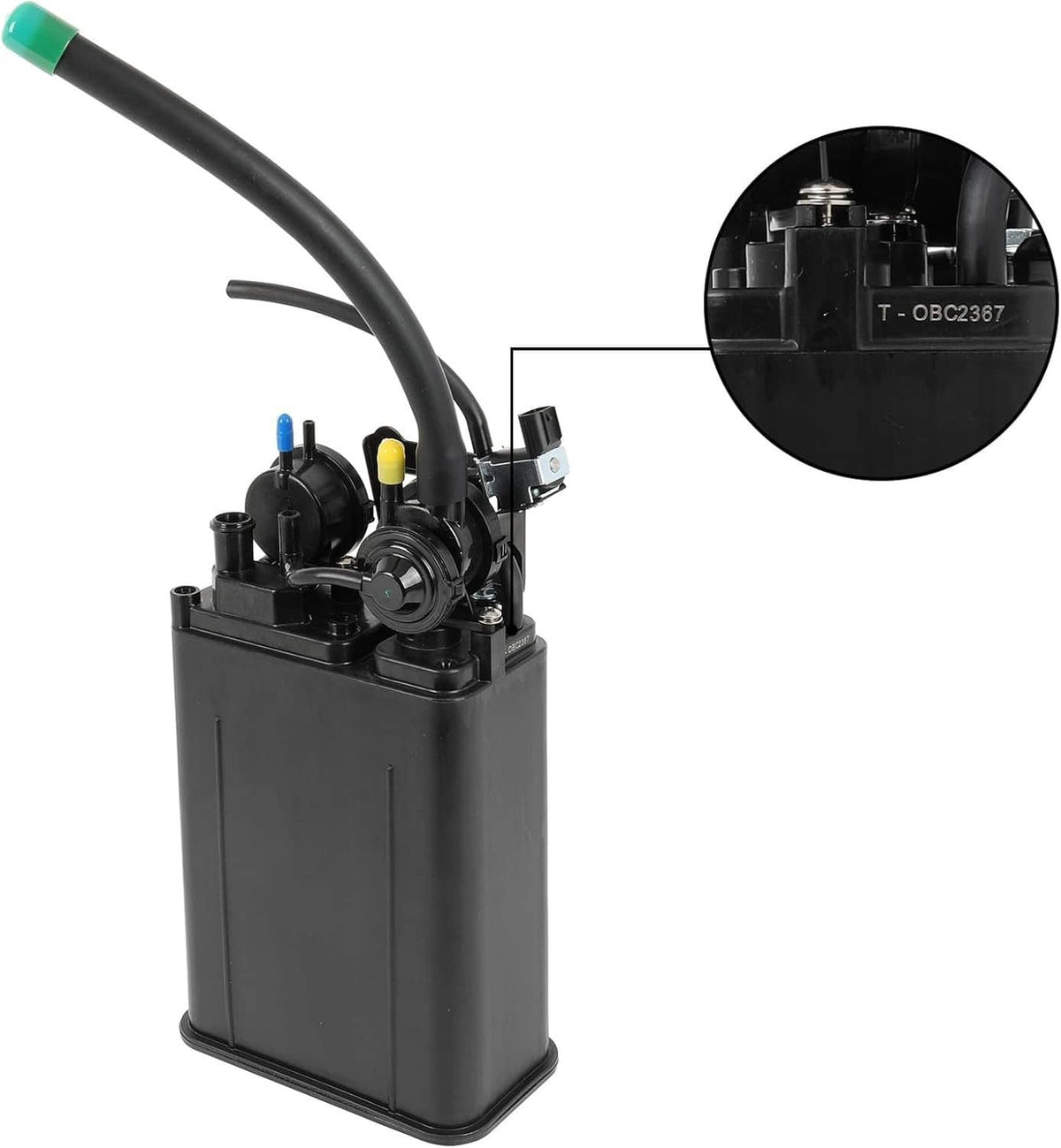Solidspare For 2001-2004 Toyota Sequoia SR5 V8 Gas Fuel Vapor Charcoal Canister 777400C011