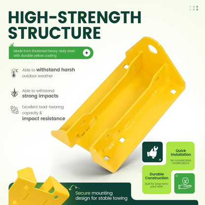 Solidspare Mower Hitch Kit For Hustler Raptor X XL XD XDX #127156 Zeroturn Mower Heavy-duty