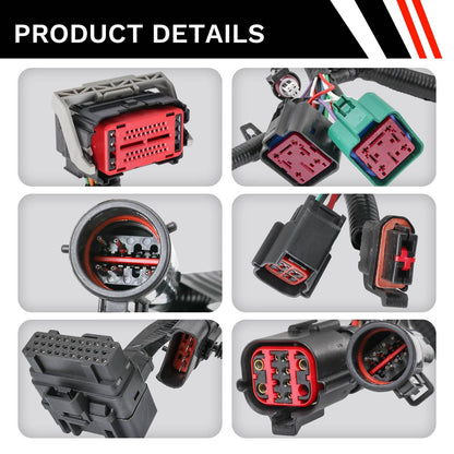 Solidspare 5C3Z-12B637-AA Wiring Harness NEW For Ford Super Duty Engine 6.0L 11/4/2004-2005