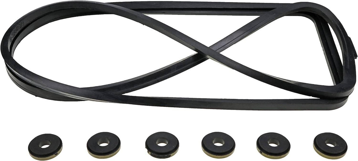 Solid Spare 3284623 Tappet Cover Gasket W/ Grommet Seals Fits 89-02 12V Dodge 5.9L