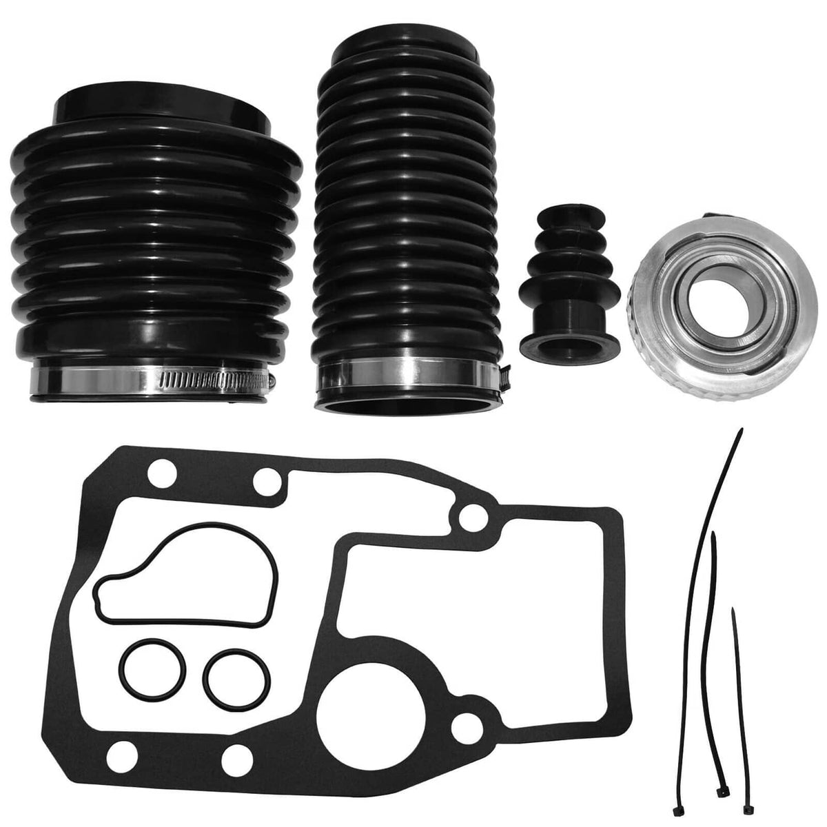 Solid Spare Gimbal Bearing Bellows Kit for OMC Cobra Sterndrive Volvo Penta 987467 3850426