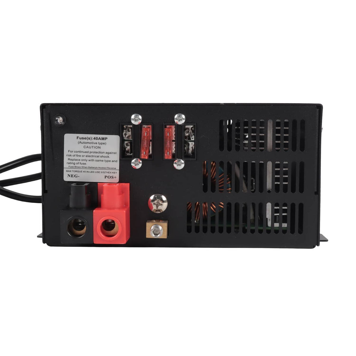 Solidspare PM3-55LK RV Power Converter 110V to 12V DC Charger with 55 Amp for Reliable RV