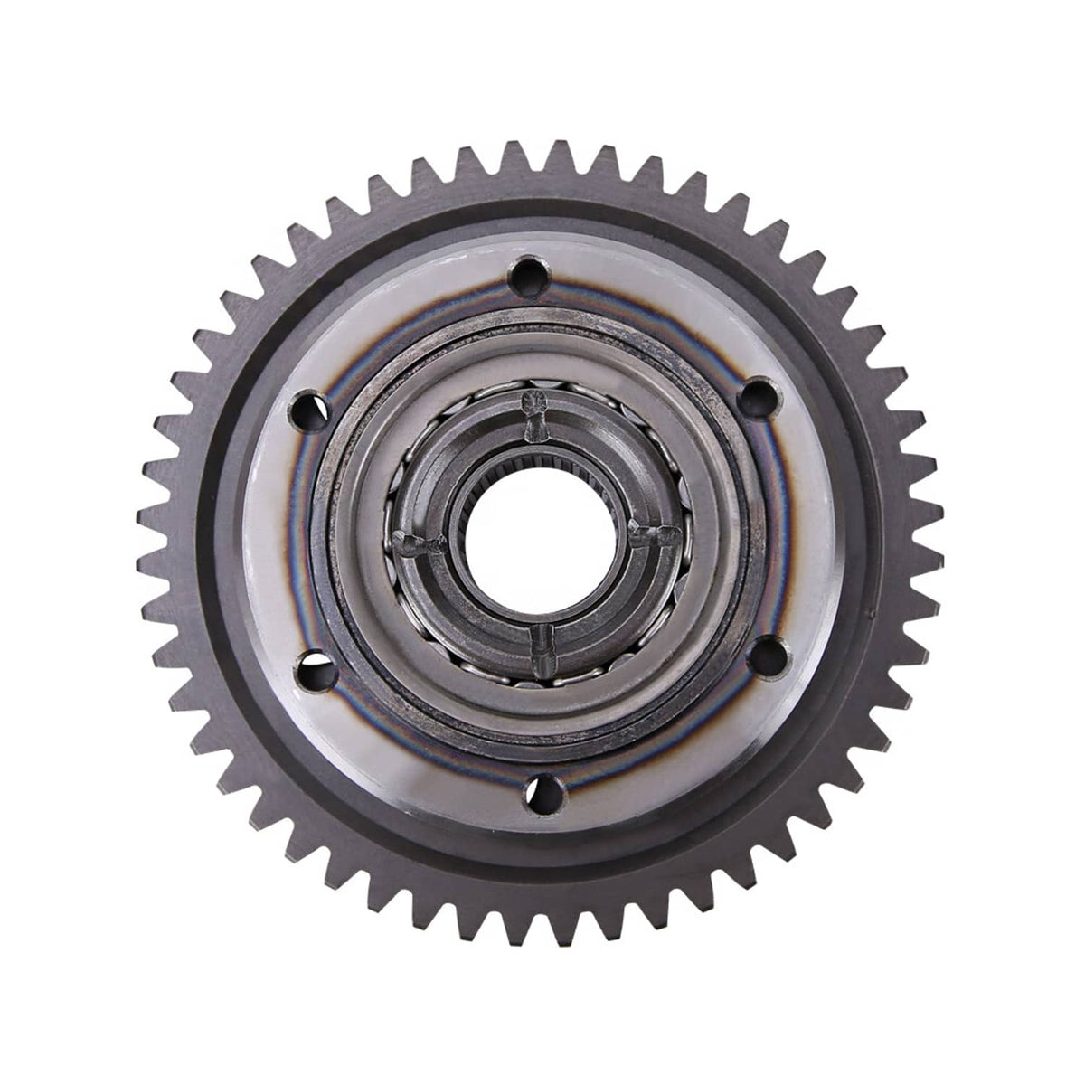 Solidspare Heavy Duty Starter Clutch One-Way Bearing Gear Kit 01-03 for Yamaha Raptor 660R